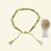 Green Aventurine Bracelet | Prosperity, Good-Luck & Empathy| Earth Collection