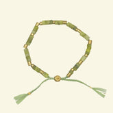 Green Aventurine Bracelet | Prosperity, Good-Luck & Empathy| Earth Collection