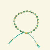 Green Aventurine Bracelet | Prosperity, Good-Luck & Empathy| Signatuee Collection