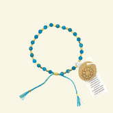 Blue Apatite Bracelet | Manifestation, Inspiration & Serenity | Signature Collection