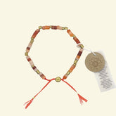 Carnelian Anklet | Creativity, Clarity & Empowerment | Earth Collection