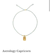 Astrology Capricorn ♑️bracelet with crystal quartz