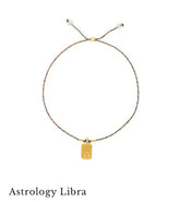 Astrology Libra ♎️bracelet with crystal quartz