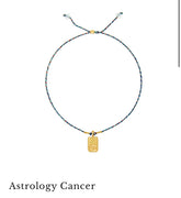 Astrology Cancer ♋️ bracelet with crystal quartz (Copy)