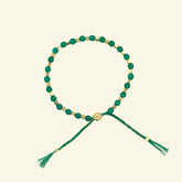Green Agate Bracelet | Strength, Stability & Confidence | Earth Collection