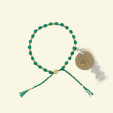 Green Agate Bracelet | Strength, Stability & Confidence | Earth Collection
