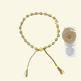 Yellow Gold Hematite Bracelet | Grounding, Vitality & Protection | Signature Collection