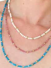 Blue Apatite Necklace| Manifestation, Inspiration & Serenity | Earth Collection