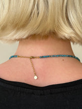 Blue Apatite Necklace| Manifestation, Inspiration & Serenity | Classic Collection