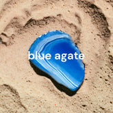 Blue Agate Bracelet (Rhodium)| Strength, Stability & Confidence | Signature Collection