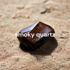 smr // smoky quartz // Earth Collection bracelet