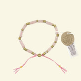 Rose Quartz Bracelet | Love, Compassion & Harmony | Earth Collection