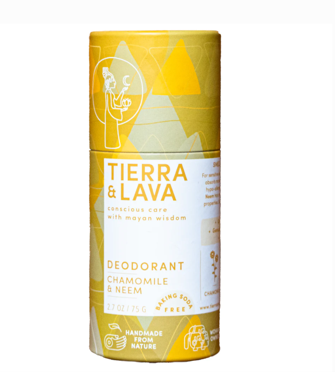 Tierra & Lava Deodorant  // Chamomile and Neem
