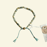 Green Jasper Bracelet | Stabilising, Tranquility, & Balances | Earth Collection