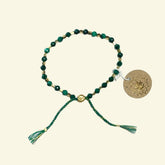 Malachite Bracelet | Protection, Harmony & Abundance| Signature Collection