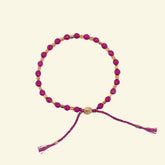 Hot Pink Jade Bracelet | Serenity, Good Luck & Abundance| Signature Collection
