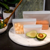 3-piece Stand-Up Storage Bags