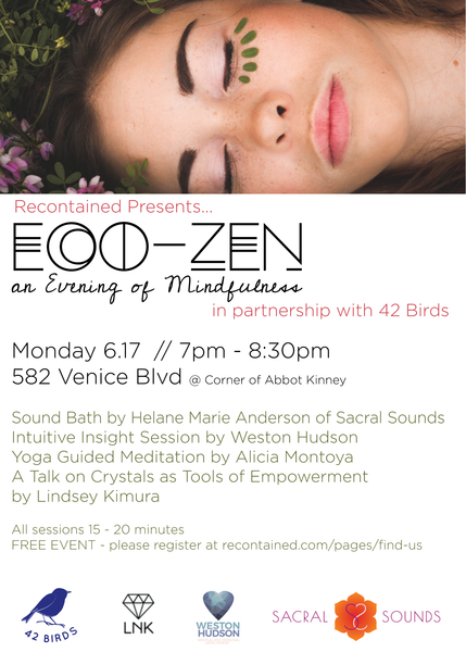 Eco-Zen // An Evening of Mindfulness (6.17) // Meet the Team