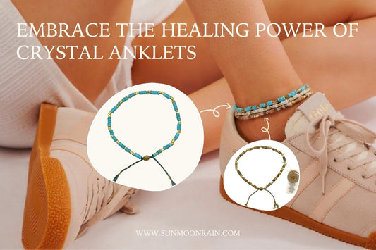 Embrace the Power of Sunmoonrain's Crystal Anklets