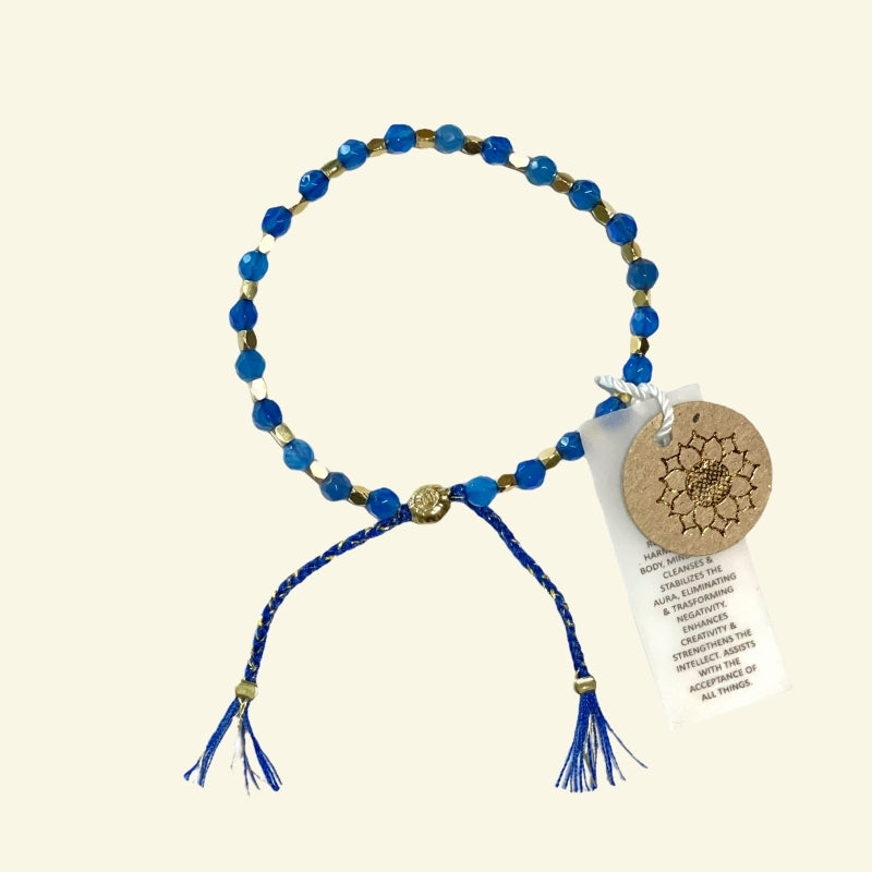 smr | Blue Agate | Signature Collection bracelet