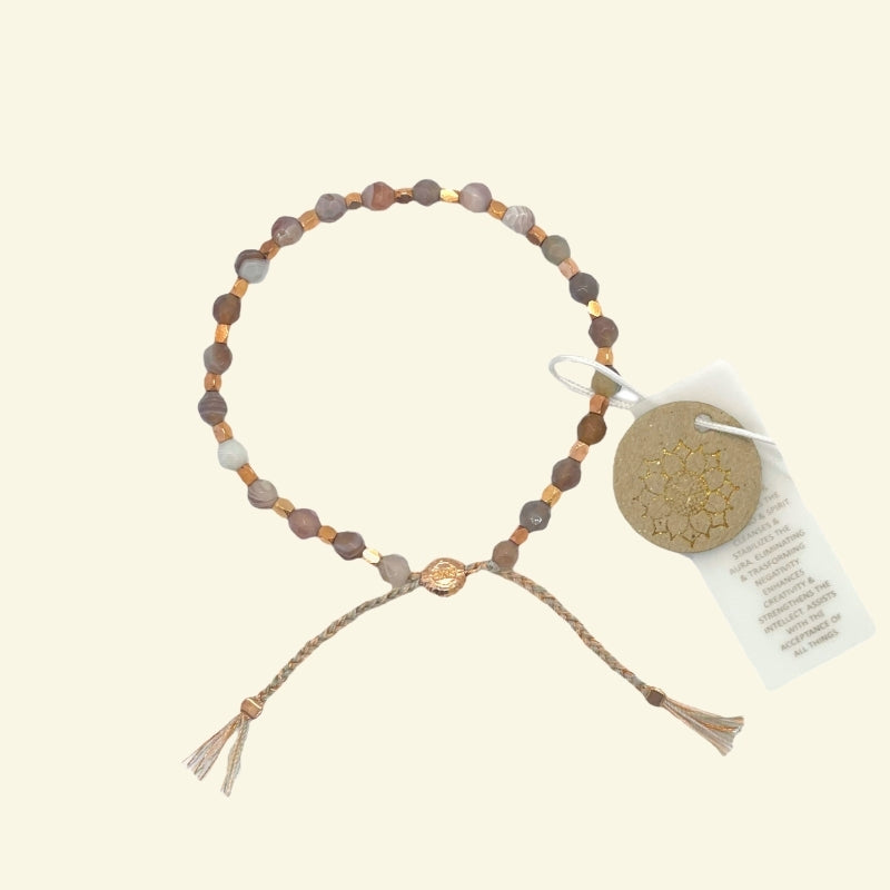 smr | Botswana Agate | Signature Collection bracelet