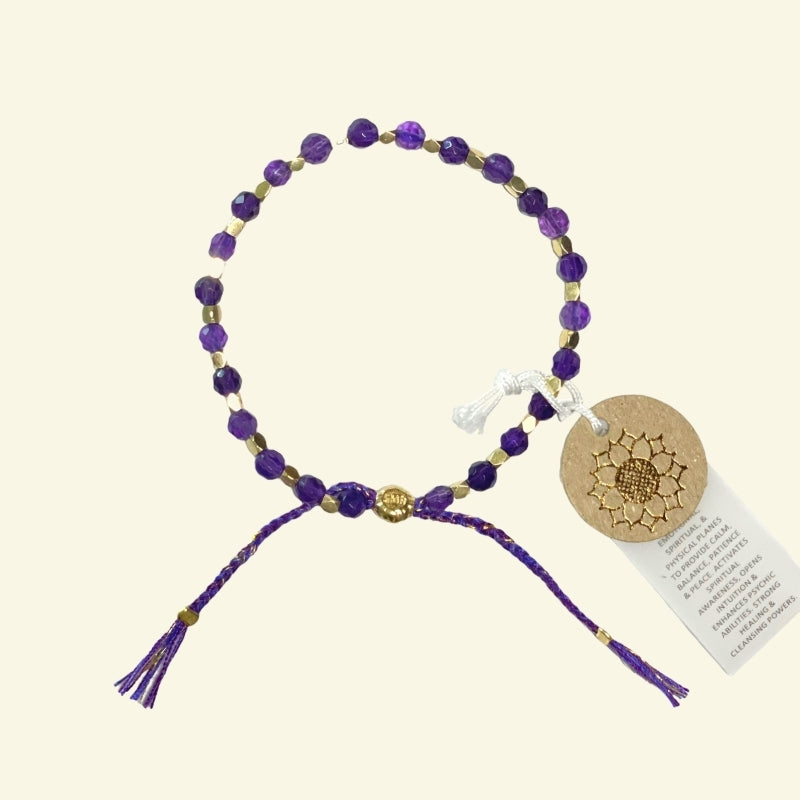 smr | Amethyst | Signature Collection bracelet