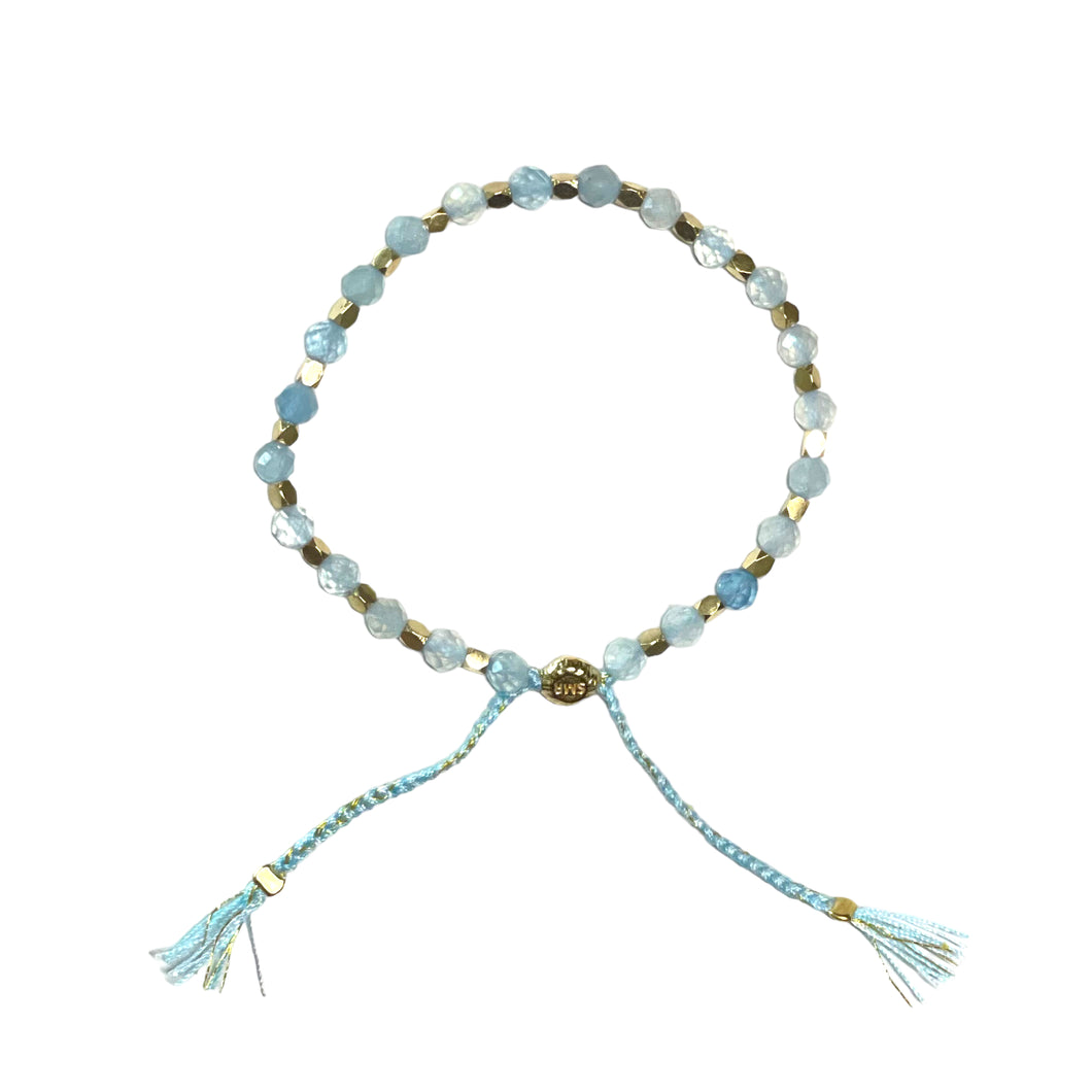 smr // aquamarine // Signature  Collection bracelet