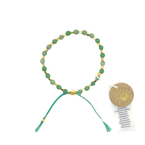 smr // green aventurine // Signature Collection bracelet