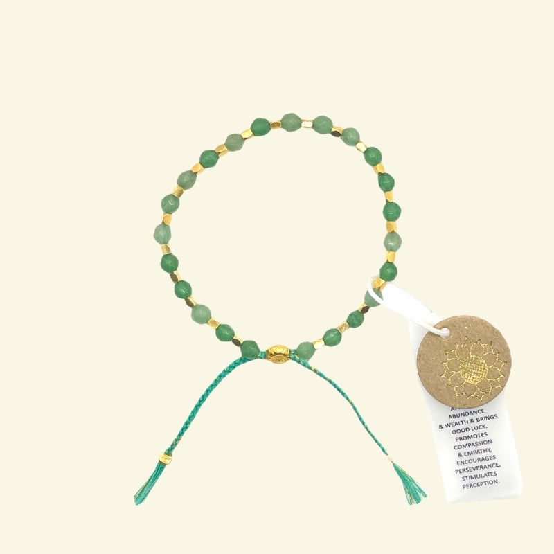 smr | Green Aventurine | Signature Collection bracelet