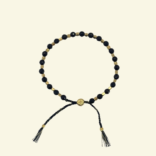 smr | Black Agate | Signature Collection bracelet