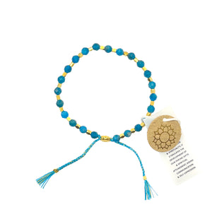 smr // blue apatite // Signature Collection bracelet