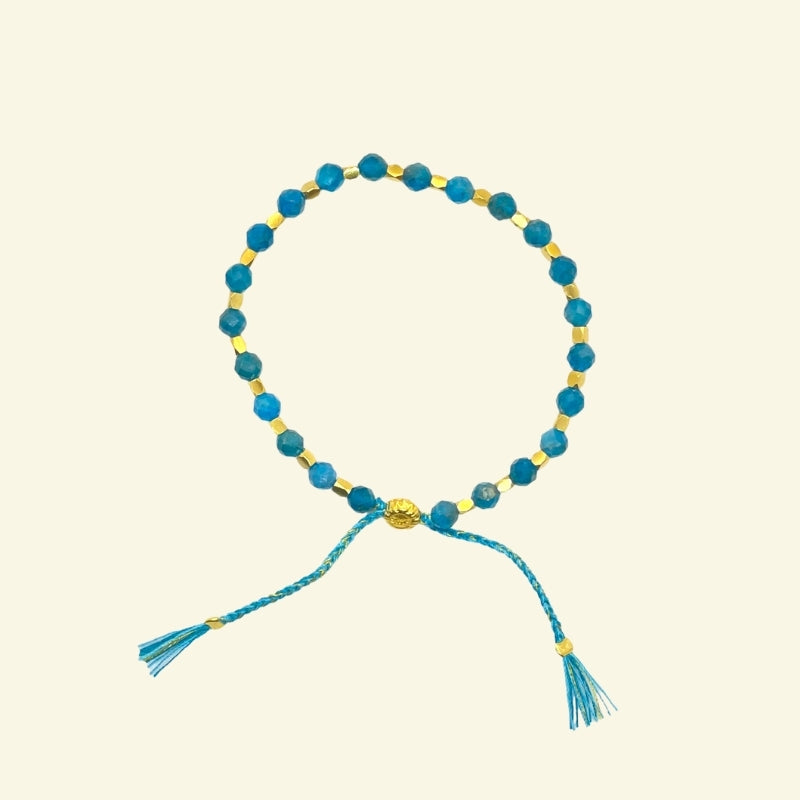 smr | blue apatite | Signature Collection bracelet