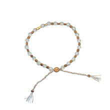 Load image into Gallery viewer, smr // crystal quartz with rose gold // Signature Collection bracelet
