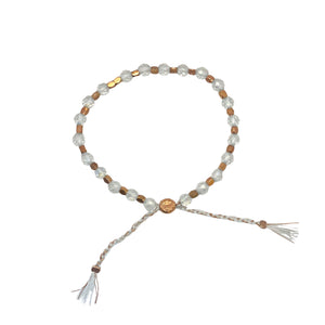smr // crystal quartz with rose gold // Signature Collection bracelet