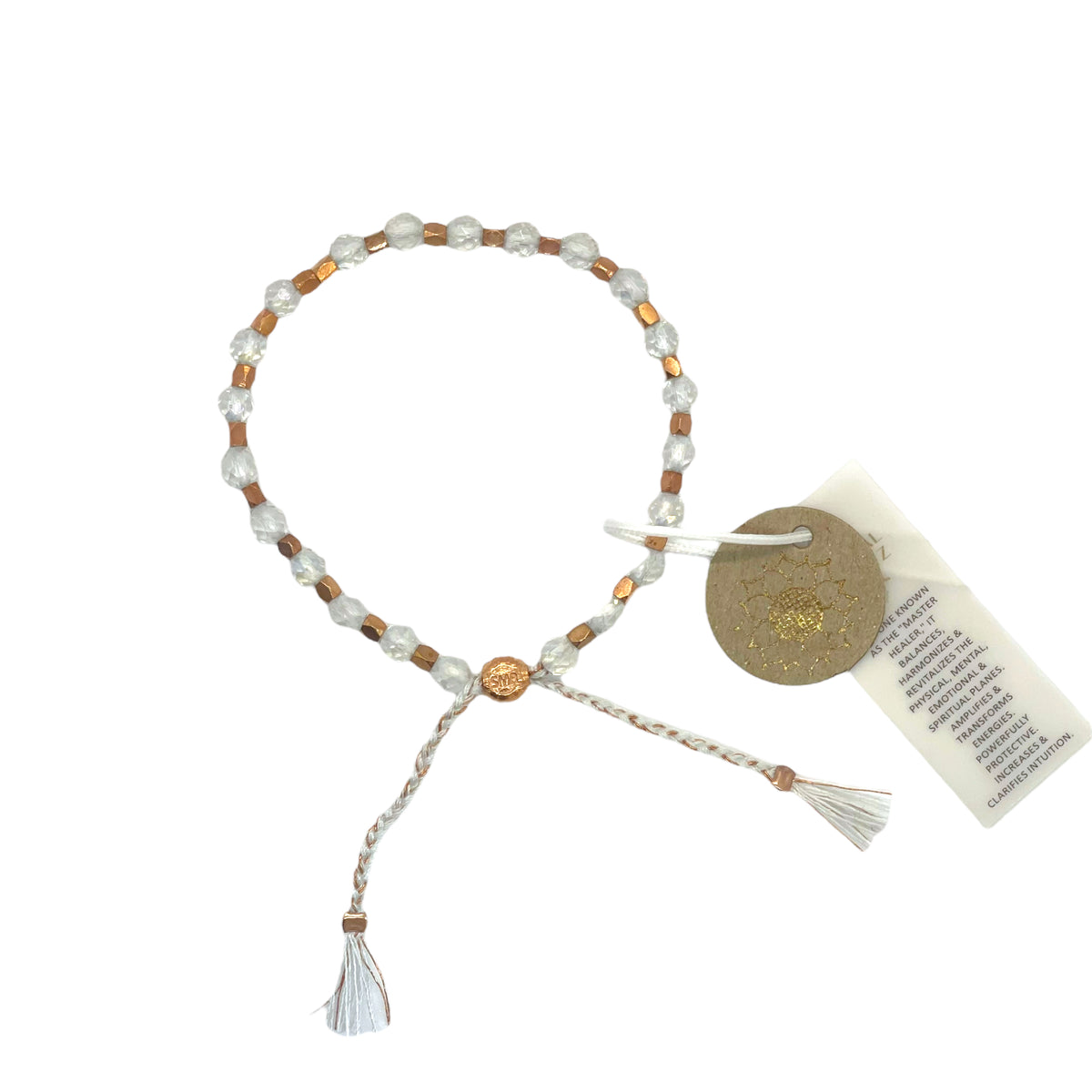 smr // rainbow crystal quartz // rose gold // Signature Collection bracelet