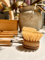 bamboo & sisal // kitchen brush