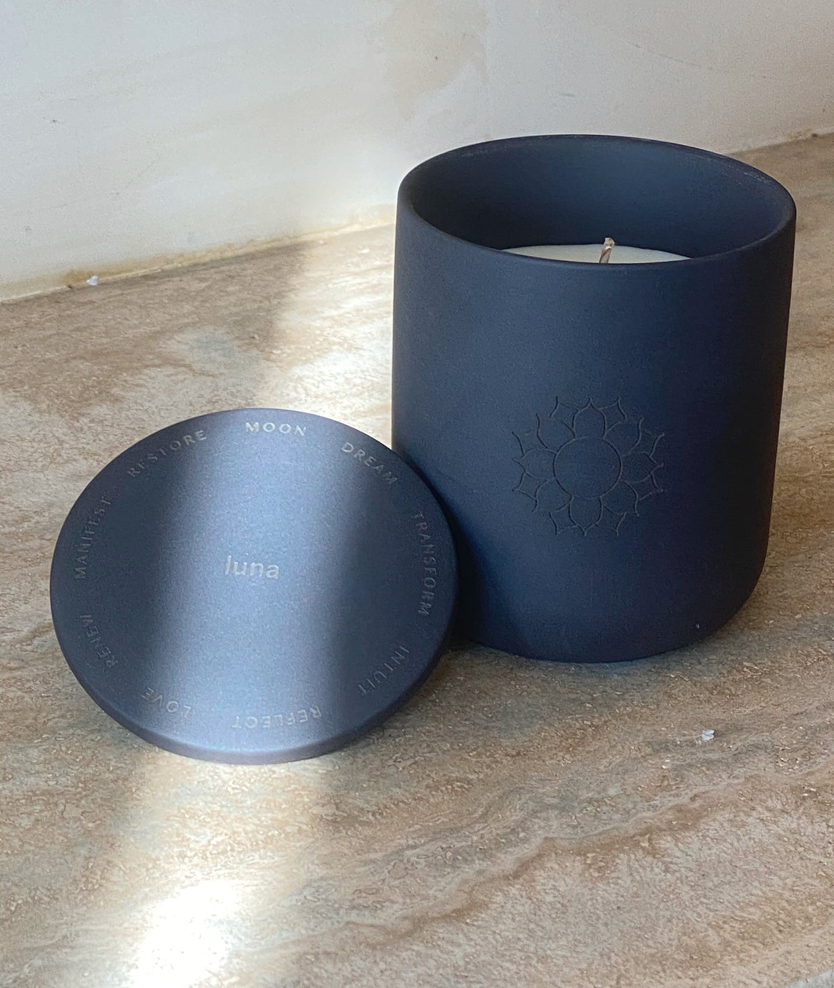 🌚LUNA🌚candle |  Vanilla, Cashmere, Lily of the Valley, Cedar