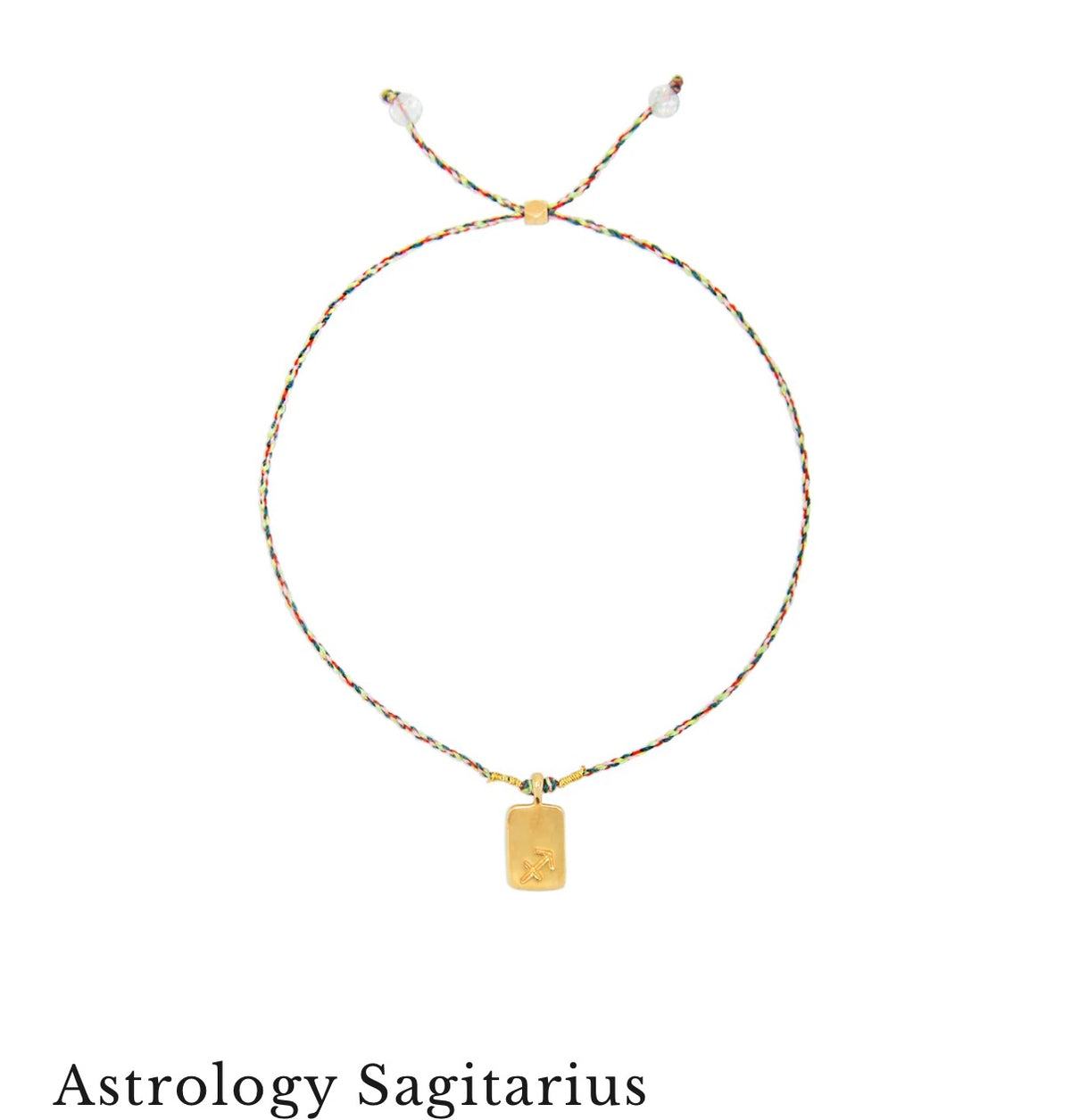 Astrology Sagittarius ♐️ bracelet with crystal quartz