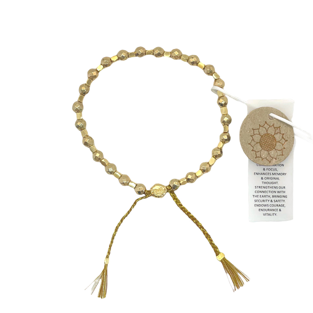 smr // hematite gold // Signature Collection bracelet