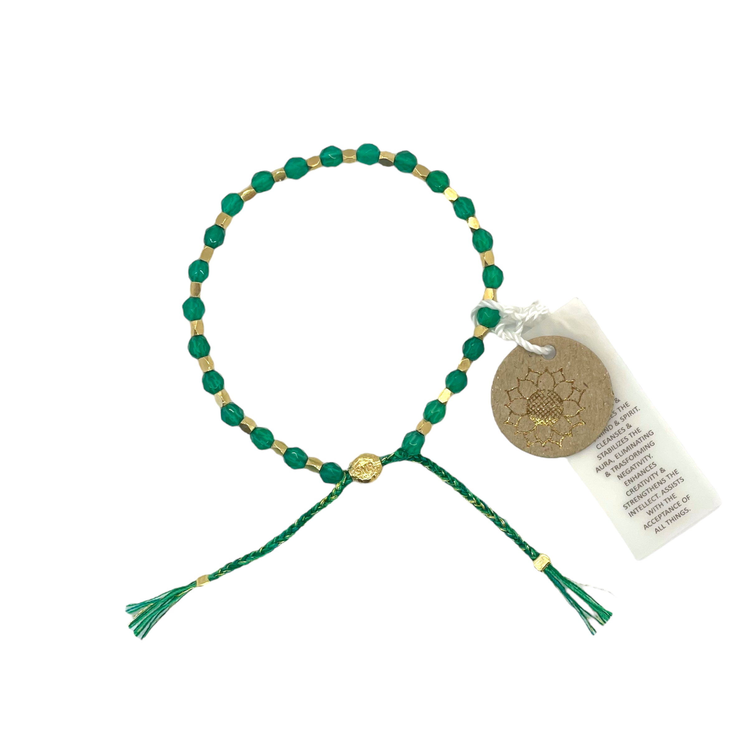 smr // green agate // Signature Collection bracelet