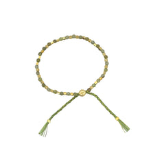 Load image into Gallery viewer, smr // green garnet // Signature Collection bracelet
