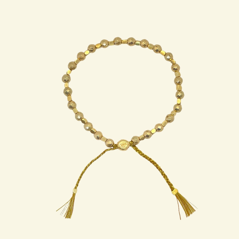 smr | hematite gold | Signature Collection bracelet