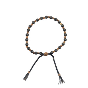 smr // hematite with rose gold // Signature Collection bracelet