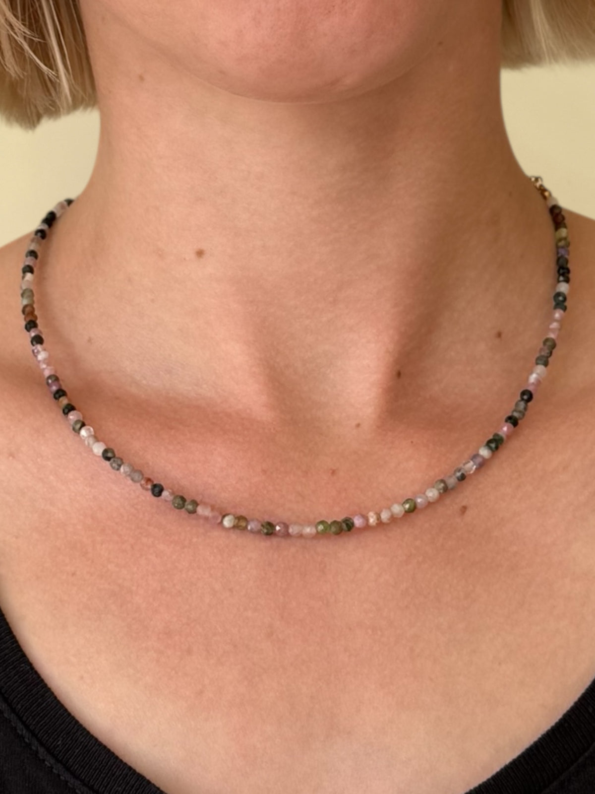 Mixed-Tourmaline Necklace | Love, Creativity, Protection & Strength | Classic Collection