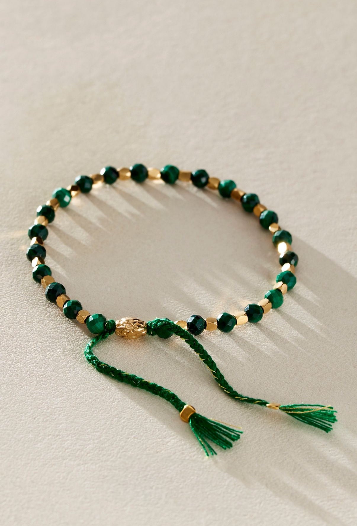 Malachite Bracelet | Protection, Harmony & Abundance| Signature Collection