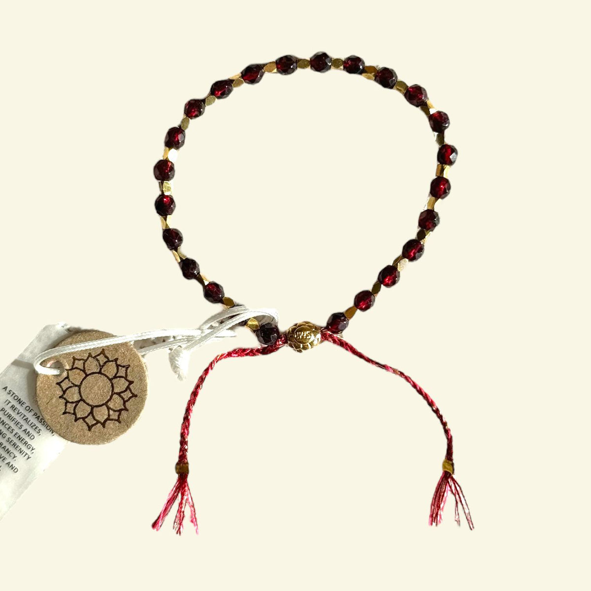 Red Garnet Bracelet | Passion, Sensuality & Intimacy | Signature Collection