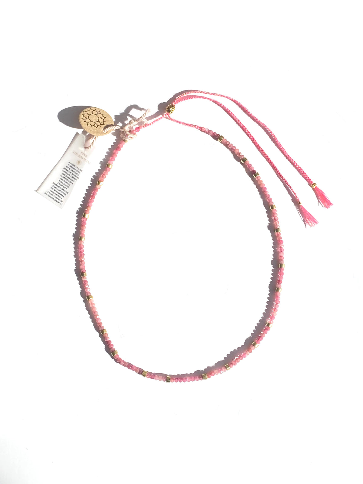 SMR | Necklace| Pink Tourmaline | Earth Collection
