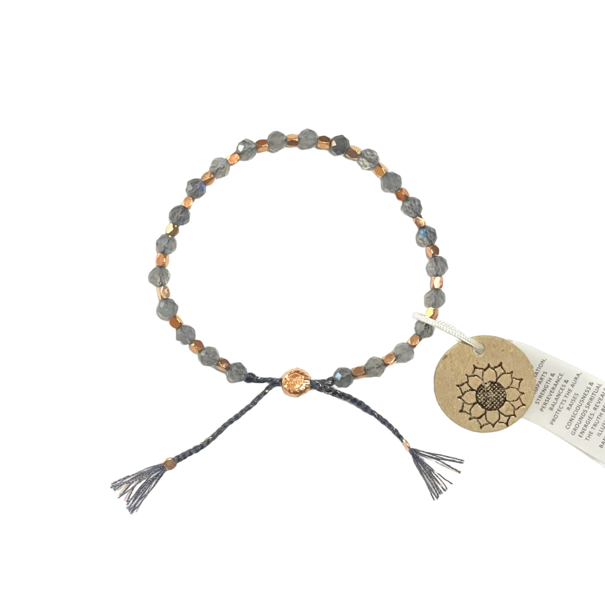 smr // labradorite with rose gold // Signature Collection bracelet