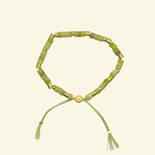 smr | Lemon Jade | Earth Collection bracelet