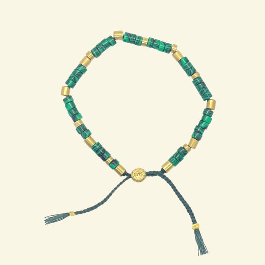 smr | Malachite | Earth Collection bracelet